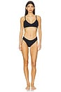 view 4 of 4 Seamless Bikini in Immersed Black
