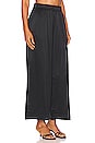 view 2 of 4 CALÇAS WASHABLE SILK WIDE LEG in Immersed Black