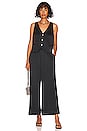 view 4 of 4 CALÇAS WASHABLE SILK WIDE LEG in Immersed Black