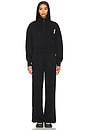 view 6 of 7 Silksweats Reversible Straight Leg Pant in Immersed Black