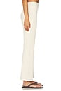 view 3 of 6 Cozy Cotton Silk Ribbed Pant in Calm Tan