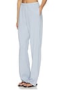 view 3 of 6 Silksweats Lightweight Reversible Straight Leg Pant in Welkin Blue