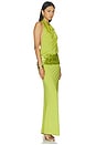 view 2 of 4 VESTIDO LARGO MAREA in Lime Green