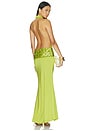 view 3 of 4 VESTIDO LARGO MAREA in Lime Green