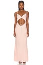 view 1 of 4 Iria Slip Dress in Dusty Pink