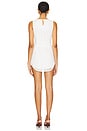 view 3 of 4 Cascia Embroidered Mini Dress in Ivory