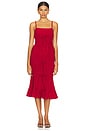 view 1 of 4 Manresa Midi Dress in Red