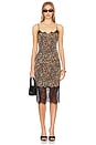 view 1 of 3 ROBE JACINTA MIDI in Leopard