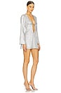 view 2 of 4 Lizzie Mini Dress in Silver