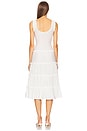 view 3 of 4 Carmen Midi Dress in White
