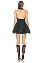 view 3 of 4 Deandra Tweed Mini Dress in Black Multi