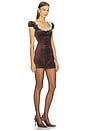 view 2 of 3 Colette Mini Dress in Brown