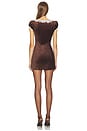 view 3 of 3 Colette Mini Dress in Brown