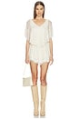 view 1 of 3 Ziva Tiered Mini Dress in Ivory