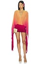 view 2 of 4 VESTIDO TAYLOR in Orange Sunset