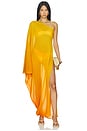 view 1 of 4 Agata Ombre Maxi Dress in Orange Sunrise