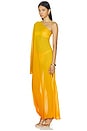view 3 of 4 Agata Ombre Maxi Dress in Orange Sunrise