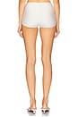 view 4 of 6 Caity Eyelet Short in White