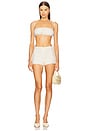 view 5 of 6 Paulina Hot Short in Ivory