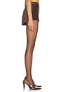 view 3 of 5 SHORT CHERIE in Brown