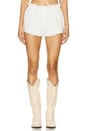 view 1 of 4 Martina Bloomer Short in Ivory