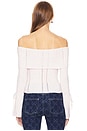 view 4 of 5 PAULET OFF THE SHOULDER 스웨터 in Ivory