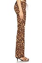 view 3 of 6 БРЮКИ ZAHARA in Leopard