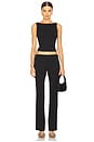 view 5 of 6 БРЮКИ CHLOE in Black