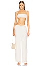 view 5 of 6 PANTALON GRETA in Ivory