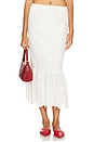 view 1 of 5 Sagres Maxi Skirt in White