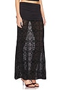 view 2 of 6 JUPE VIOLETA MAXI in Black