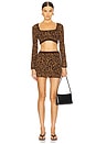 view 5 of 6 ЮБКА ABILENE in Leopard