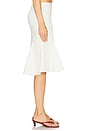 view 3 of 6 Mary Midi Skirt in Ivory