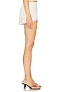 view 3 of 6 Marlyn Mini Skirt in Ivory