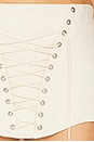 view 6 of 6 Marlyn Mini Skirt in Ivory
