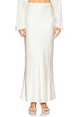 view 1 of 6 Isabelle Maxi Skirt in Ivory
