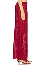 view 3 of 6 Laura Maxi Skirt in Deep Red