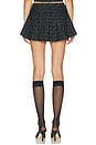 view 4 of 6 Danica Tweed Mini Skirt in Black Multi