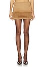 view 1 of 6 Chelsea Mini Skirt in Camel