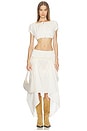 view 6 of 7 Cecilia Pickup Maxi Skirt in Ivory