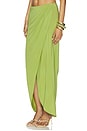view 3 of 6 Lauren Maxi Skirt in Moss Green