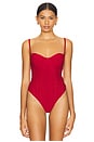 view 2 of 6 Livia Bodysuit in Red