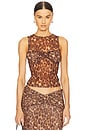 view 1 of 4 Macarena Top in Leopard