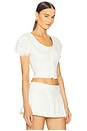 view 2 of 4 Priscilla Top in Ivory