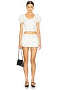 view 4 of 4 Priscilla Top in Ivory