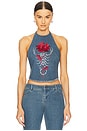 view 1 of 5 Samantha Top in Indigo