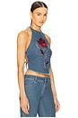 view 2 of 5 Samantha Top in Indigo