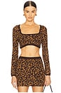 view 1 of 4 Abilene Top in Leopard