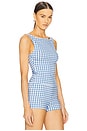 view 2 of 5 Betty Top in Blue & White