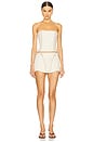 view 4 of 4 Madonna Corset in Ivory